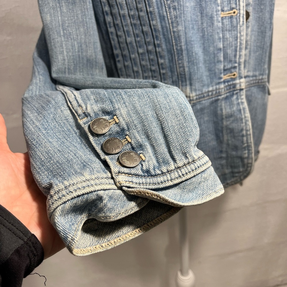 J.JILL  DETAILED JEAN JACKET (a253) - Picture 4 of 14
